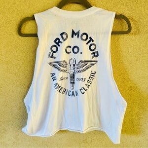 Ford Motor Co Cropped Muscle Tee